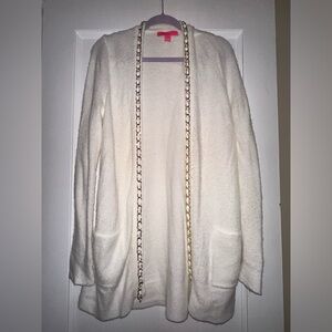 Lilly Pulitzer white cardigan